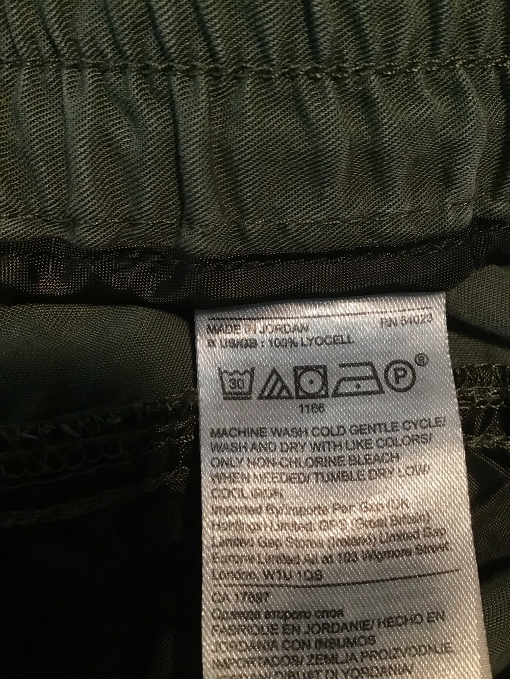 Banana Republic Womens Pants Pull On Lycocell Joggers Elastic Waist Sz 2 - Picture 6 of 7